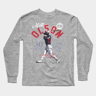 Matt Olson Atlanta 50 Homers Long Sleeve T-Shirt